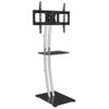 Techly TV LED/LCD Standfuß m.rechteck. Basis u.Ablage 32-70"