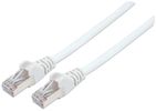INTELLINET Patchkabel RJ45 S/FTP Cat6 3,0m LSZH Hebels. weiß