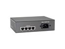 LevelOne Switch 5-Port 1xFE/4xPoE                65W 100Mbps