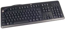 HP USB Tastatur DE kabelgebunden schwarz