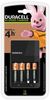 Duracell Ladegerät CEF14 inkl. 2x AA 1300mAh 2x AAA 750mAh