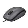 Logitech USB Mouse M100 schwarz