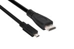 Club3D Kabel   MicroHDMI > HDMI 2.0 1m 4K@60Hz      St/St retail