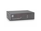 LevelOne FE Switch  8x 4xFE/4xPoE/1K Mac         65W 100Mbps