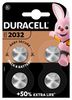 Duracell Batterie Knopfzelle CR2032 3.0V Lithium        4St.