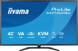 IIYAMA 108cm  (43")   X4373UHSU-B2 16:9  2xHDMI+DP+2xUSB-C