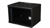 Equip 19" Wandgehäuse Glastür ECO 540x400mm       7U schwarz