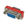 LINDY Adapter 9 polig Sub-D an 9 polig Sub-D F/F