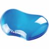 Fellowes Maus-Handgelenkauflage Crystal Gel             blau