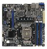 ASUS P12R-M         microATX  1x LGA 1200 DDR4  2x1G
