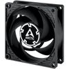 ARCTIC Lüfter 80*80*25 P8 Max-80mm PWM regulated (Black)