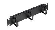 Equip 10" Kabelmanagement 3xMetallringe          1U  schwarz