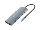 CONCEPTRONIC 10-1 Dock USB-C->HDMI/2xUSB-C/3xUSB-A/+ 20cm gr