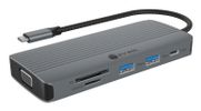 Dockingstation IcyBox PD 10 in 1 1xHDMI 1xVGA USB-C