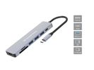 CONCEPTRONIC  7-1 Dock USB-C->HDMI/3xUSB-A/SD/TF/+   25cm gr