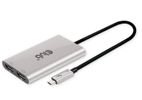 Club3D Adapter Thunderbolt 3 > 2x DP 1.2 4K@60Hz aktiv St/Bu retail