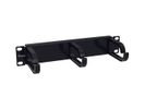 Equip 10" Kabelmanagement 3xPlastikringe         1U  RAL9005