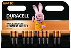 Duracell Batterie Plus -AAA (MN2400/LR03) BOOST K10  10St.
