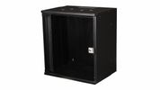 Equip 19" Wandgehäuse Glastür ECO 540x400mm      12U schwarz