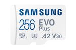 SD MicroSD Card 256GB Samsung SDXC EVO Plus (2024)(CL10) retail