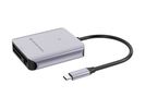 CONCEPTRONIC Kartenleser USB-C3.2->SD/TF4.0/CFast2.0 schwarz