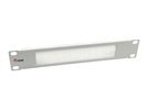 Equip 10" Bürstenblende                          1U  RAL7035