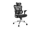 Equip Ergonomischer Bürostuhl+Kopf/Armstützen        schwarz lite Retail