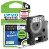 DYMO D1  Schriftband Vinyl  12mmx5.5m schwarz->weiß
