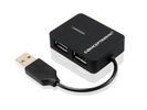CONCEPTRONIC 4-Port Hub USB-A2.0->4xA2.0          o.Netz. sw
