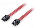Equip SATA-Kabel 7-Pin->7-Pin            6Gbps 1.00m rot PVC Polybeutel
