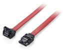 Equip SATA-Kabel 7-Pin->7-Pin abgewink.  6Gbps 0.50m rot PVC Polybeutel