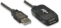 MANHATTAN USB-Repeater Kabel USB 2.0 A -> A St/Bu 10.00m Bli