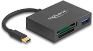 Delock USB-C Card Reader für XQD und SD Speicherkarten