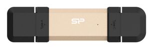 Silicon Power 250GB USB Stick DS72 Typ A+C 1050/850MB`s Gold