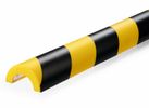 DURABLE Rohrschutzprofil P30  gelb/schwarz selbstkl 1m