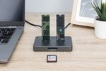 DIGITUS Docking USB-C->NVMe SSD,SATA SSD, SD