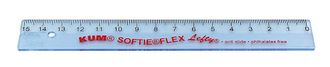WEDO Lineal 15 cm Linkshänder KUM Lefty L1 Softie Flex 20Stk