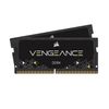 SO DDR4  16GB PC 2666 CL18 CORSAIR KIT (2x8GB) VENGEANCE Bla retail