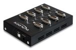 DELOCK Seriell-Hub 8-Port 1x USB -> 8x D-Sub9 extern