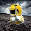 TUBBZ Sammelente - Power Rangers Yellow Ranger           9cm