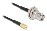 DELOCK  Antennenkabel TNC Buchse zu SMB Stecker RG-174 20 cm