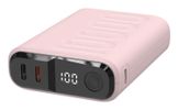 Powerbank RealPower PB-10000C PD+ mit 3xType-C,Rose