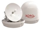 Xoro MRA 45 Satelitten-Antenne Steuerger. + Receiver Weiß