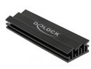 DELOCK Kühlkörper 70mm für M.2 Modul schwarz