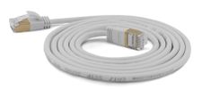 Wantec Patchkabel SSTP CAT7 Ste. CAT6a d=4mm  1,50m  grau