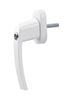 Olympia Fenstergriff mit Schloss FGS 100, weiss