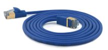 Wantec Patchkabel SSTP CAT7 Ste. CAT6a d=4mm    3,00m blau