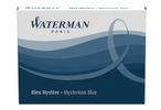 WATERMAN Tintenpatrone Stand. Myster Blue 8 Stück