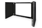 DIGITUS Wandhalterung Patch-Halter 19" 8HE schwarz
