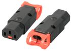 EFB Abzugsichere Kaltgerätebuchse IEC-Lock+ C13, für Kabelm.